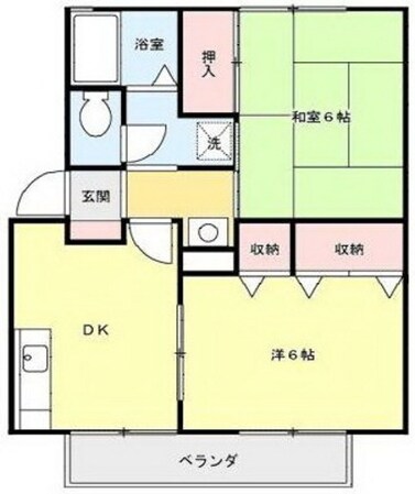 アンフィニＭＡＲＵＥＩの物件間取画像